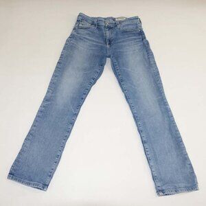 AG Adriano Goldschmied Womens Mari High Rise Slim Straight Crop Jeans 27 Regular